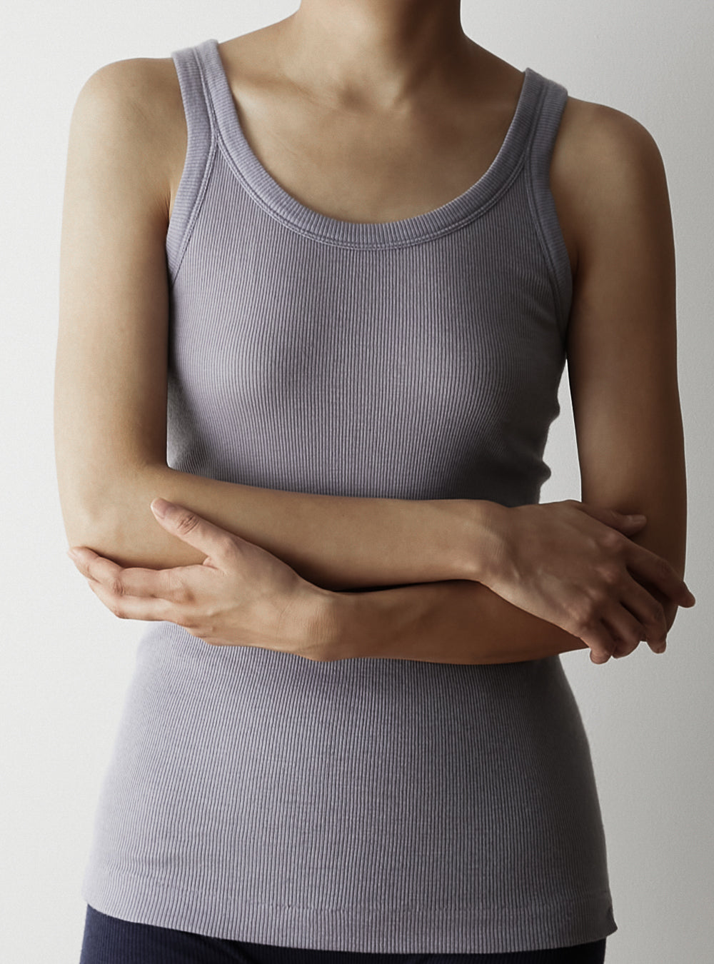 JESSE -Basic tank top-【Lilac】