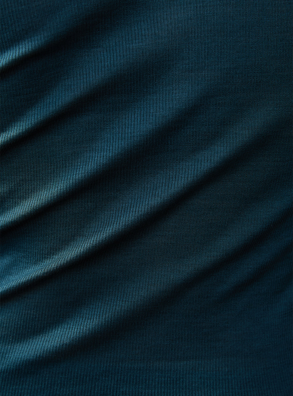 ROSE -Mock neck half sleeve-【Teal Moss】