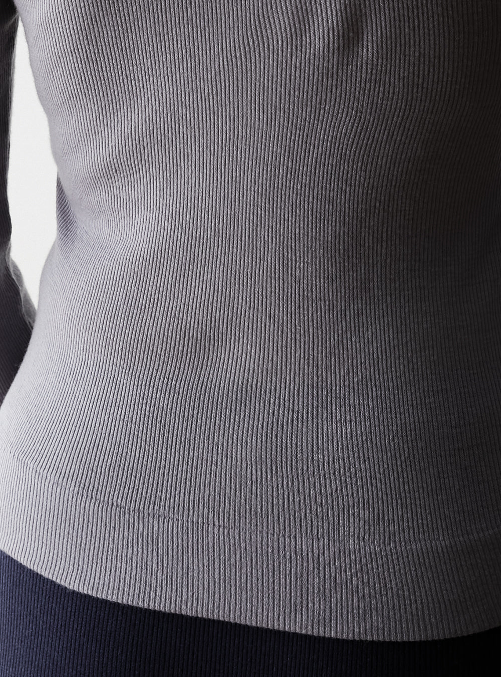 ALEX -Crew neck long sleeve-【Lilac】