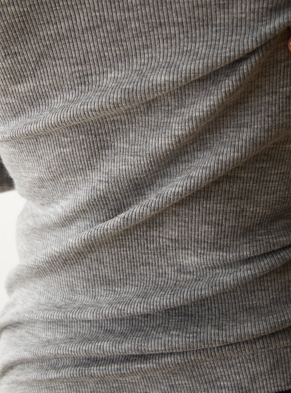 ALEX -Crew neck long sleeve-【Heather Gray】