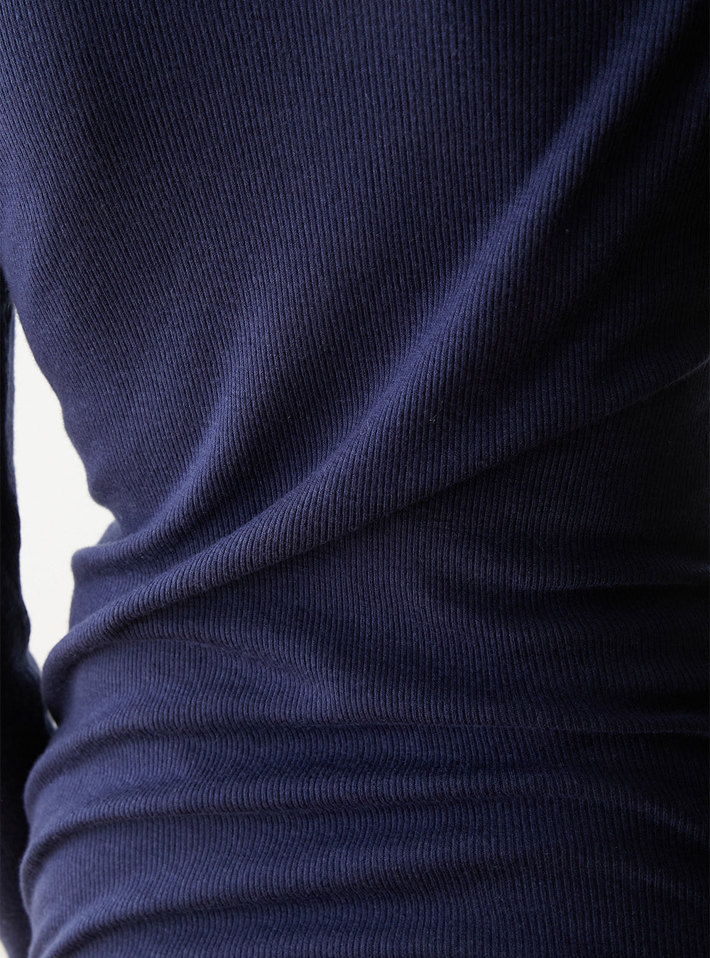 GIA -Mock neck long sleeve-【Navy】