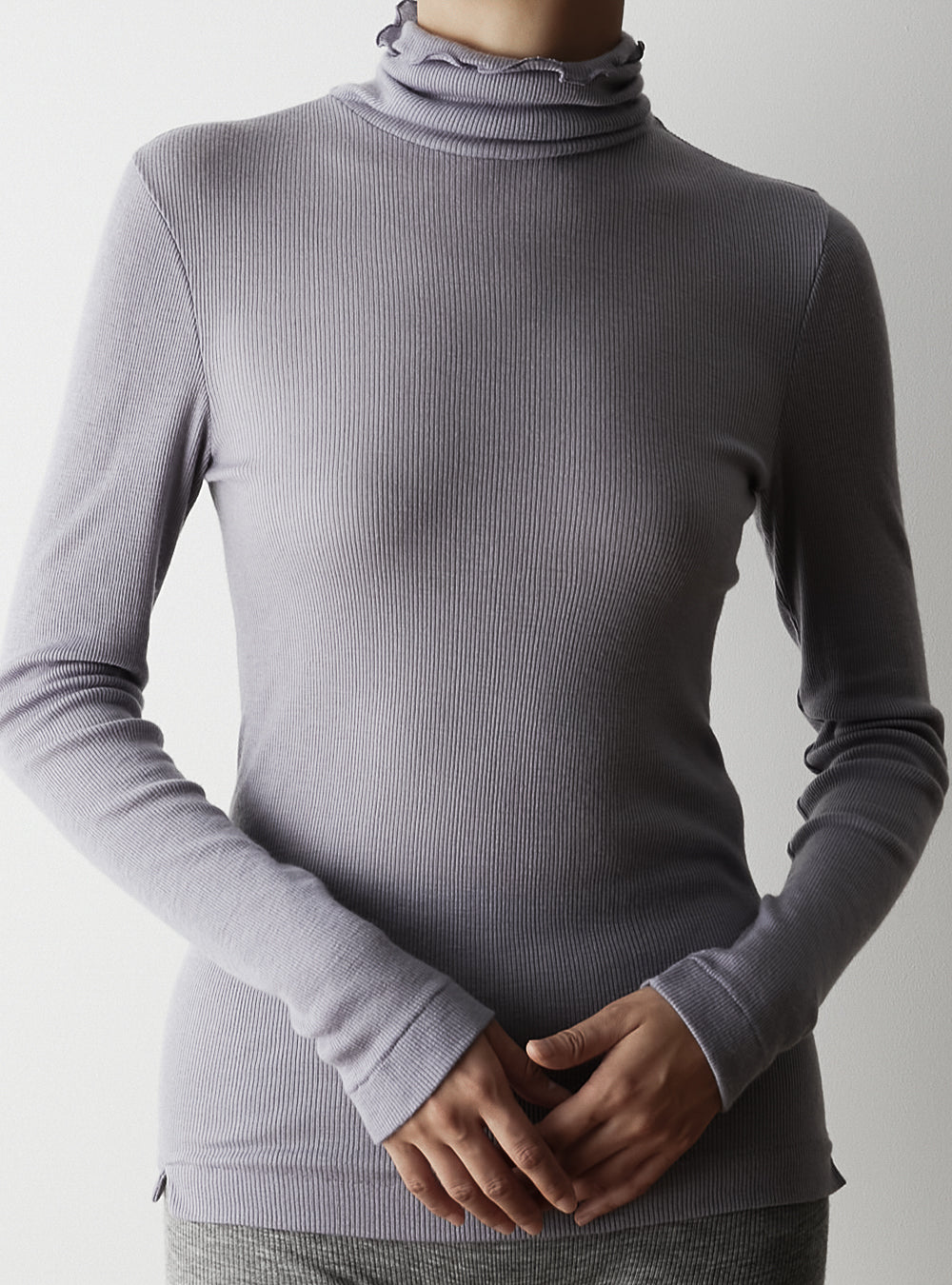 QUINN -Turtleneck-【Lilac】