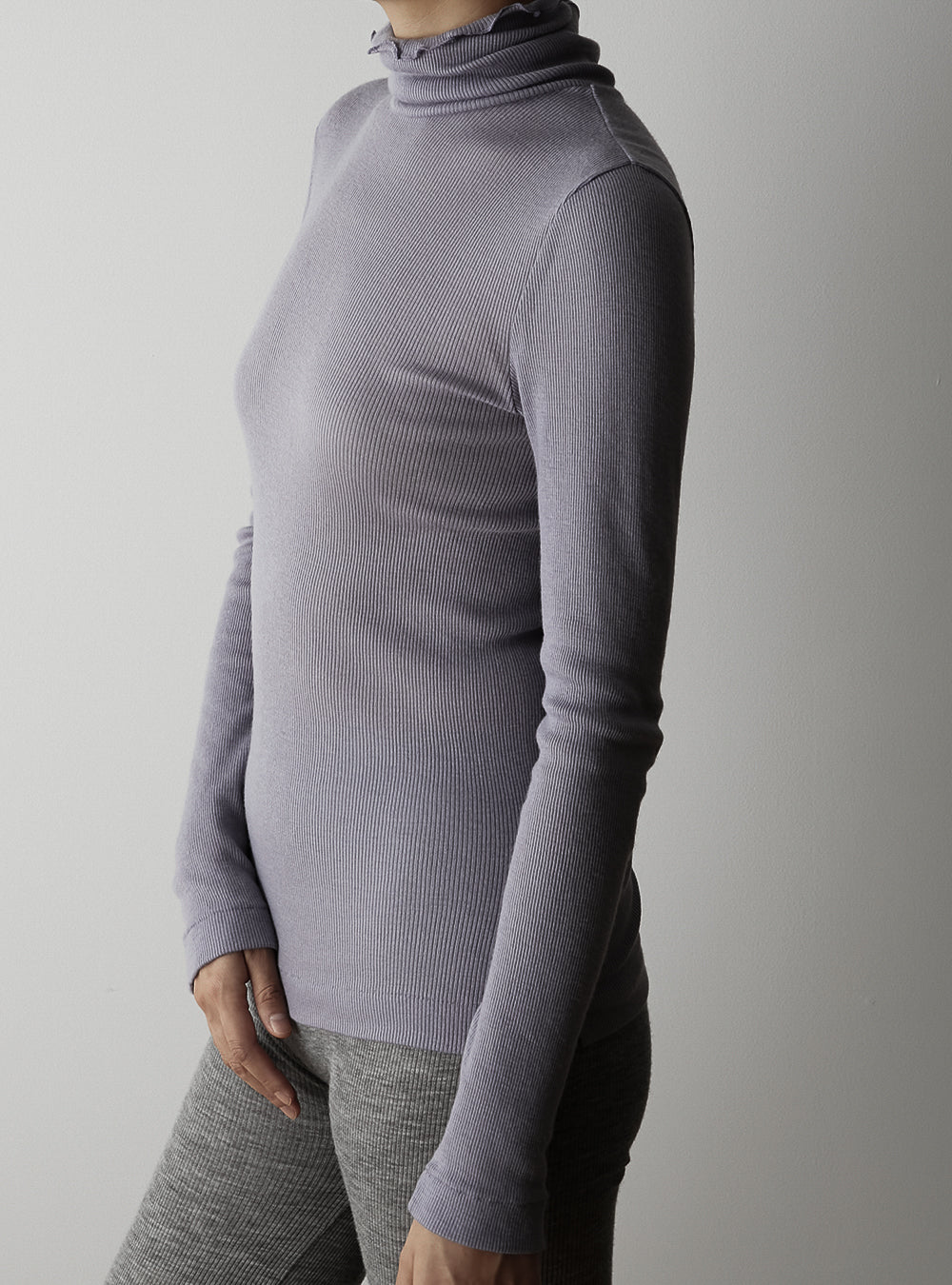 QUINN -Turtleneck-【Lilac】