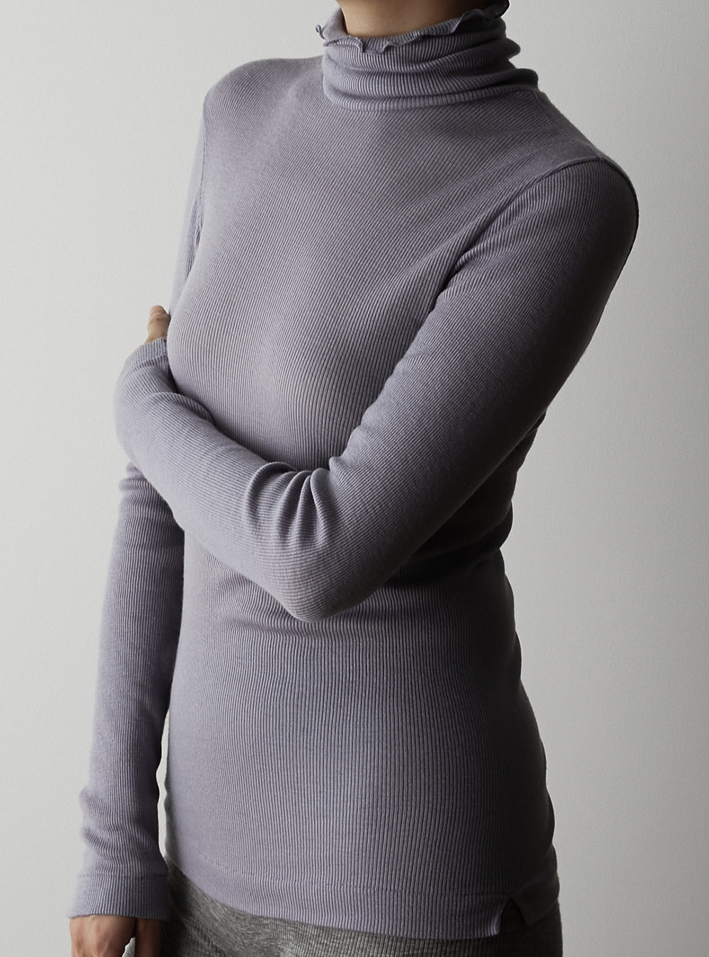 QUINN -Turtleneck-【Lilac】