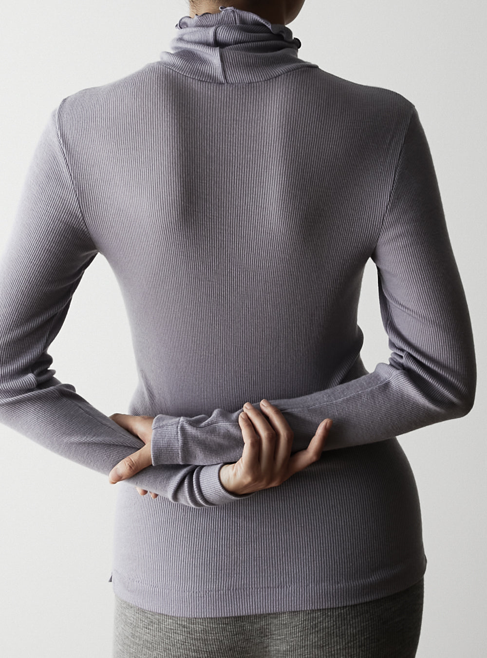 QUINN -Turtleneck-【Lilac】
