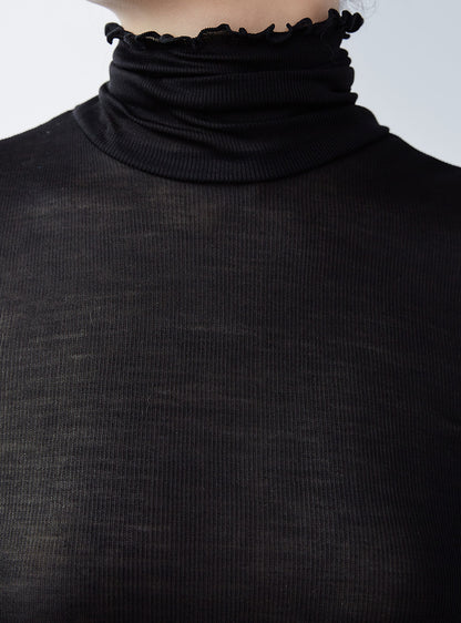 SKYE -Turtleneck-【Black】