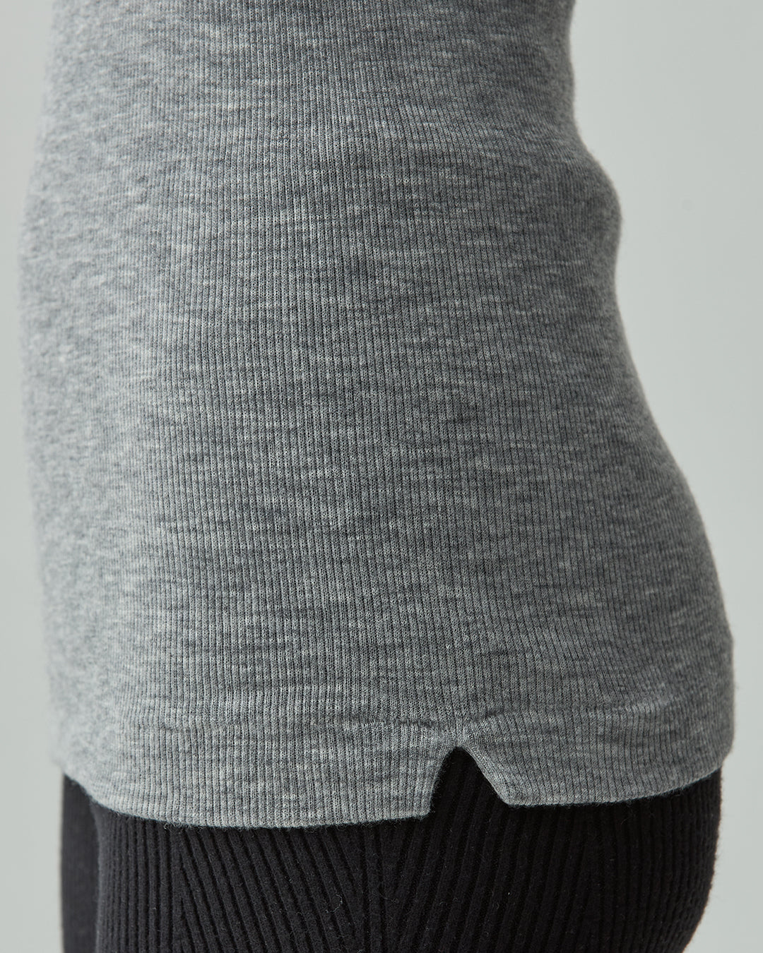 JESSE -Basic tank top-【Heather Grey】