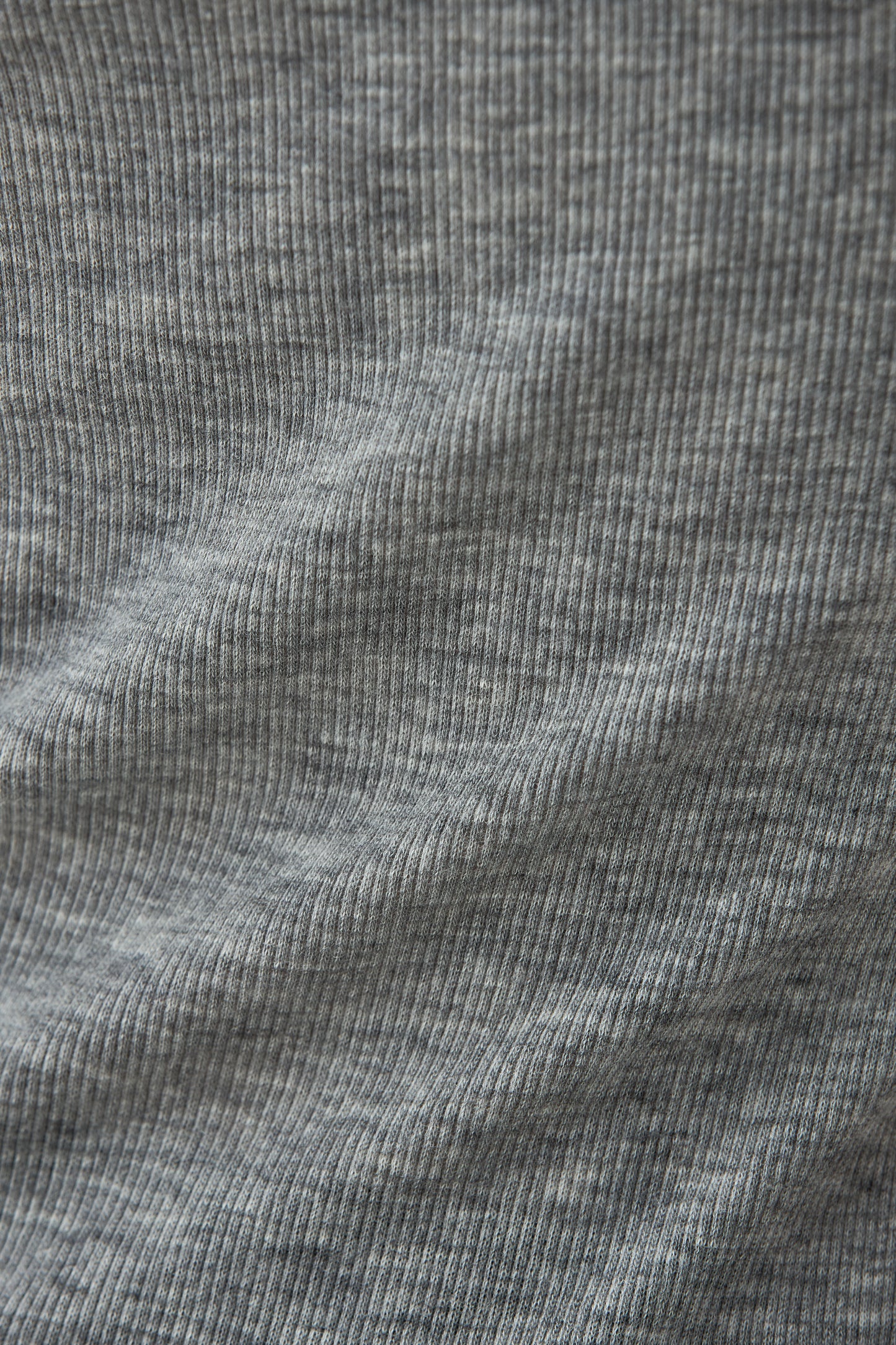 DAKOTA -Deep U-neck long sleeve-【Heather Gray】