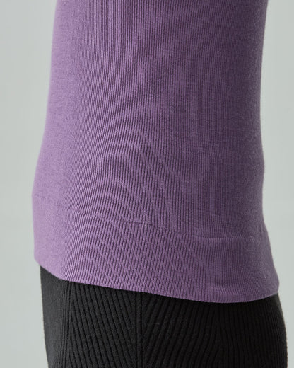 ALEX -Crew neck long sleeve-【Violet】