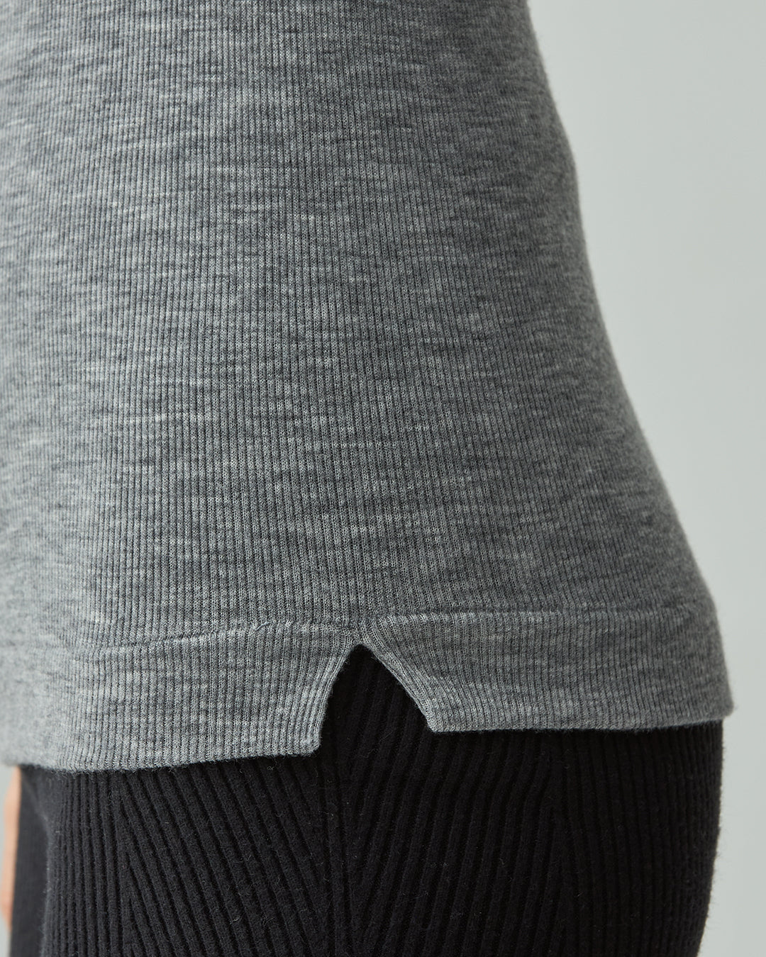 QUINN -Turtleneck-【Heather Gray】