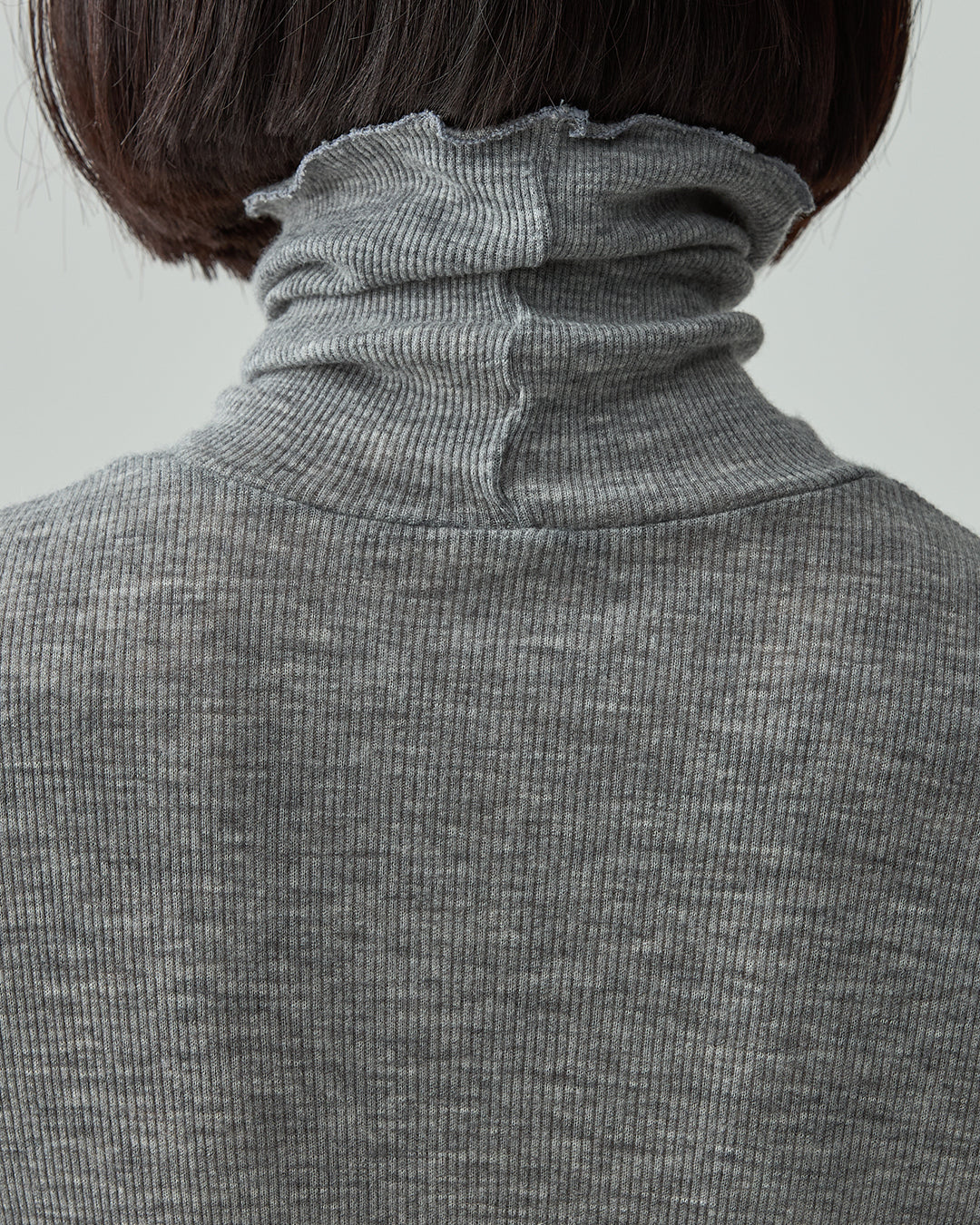 QUINN -Turtleneck-【Heather Gray】