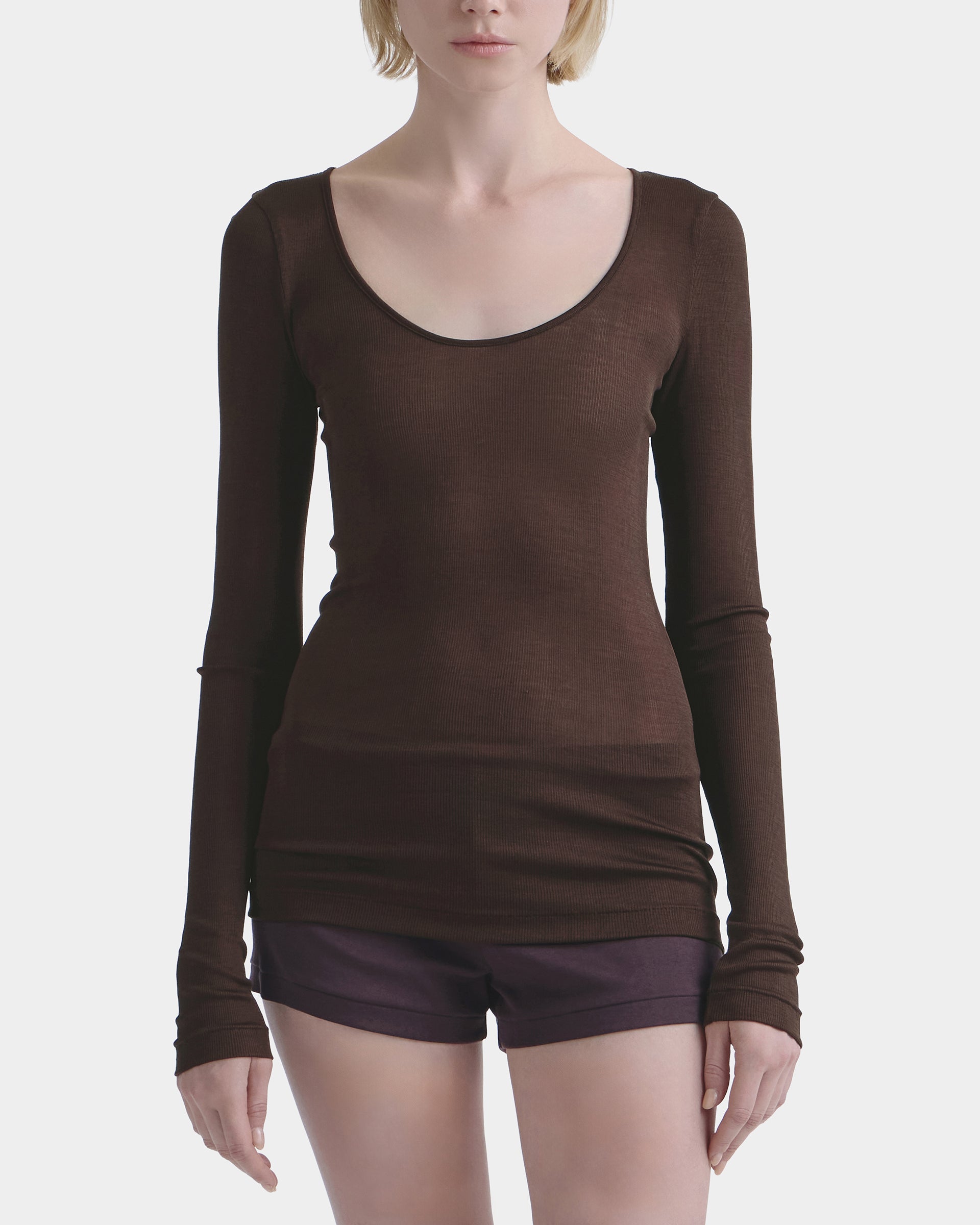 最終価格 MALU malugarments OLIVIA 長袖カットソー OLIVIA | MALU