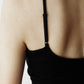 RUBY -Padded cami top-【Black】